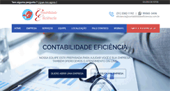 Desktop Screenshot of contabilidadeeficiencia.com.br